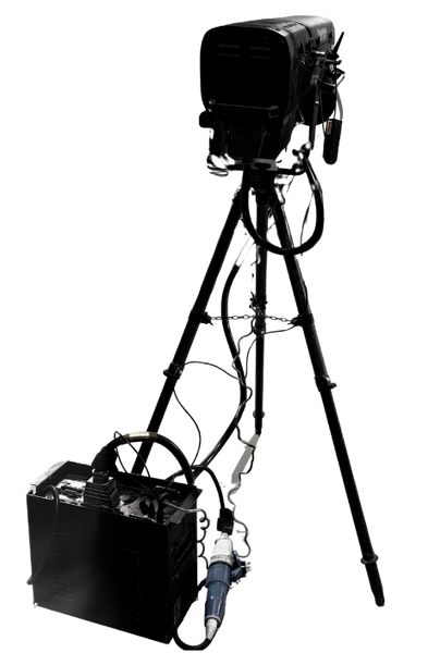 Robert Juliat Ivanhoe 2500W Followspot, 9–21° Zoom with stand