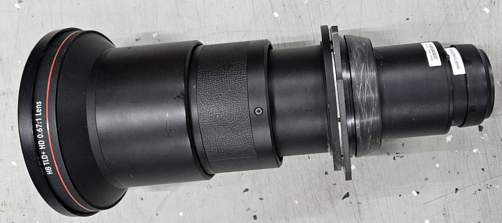 Barco HB TLD+ HD Lens 0.67:1 – Short‑throw Lens
