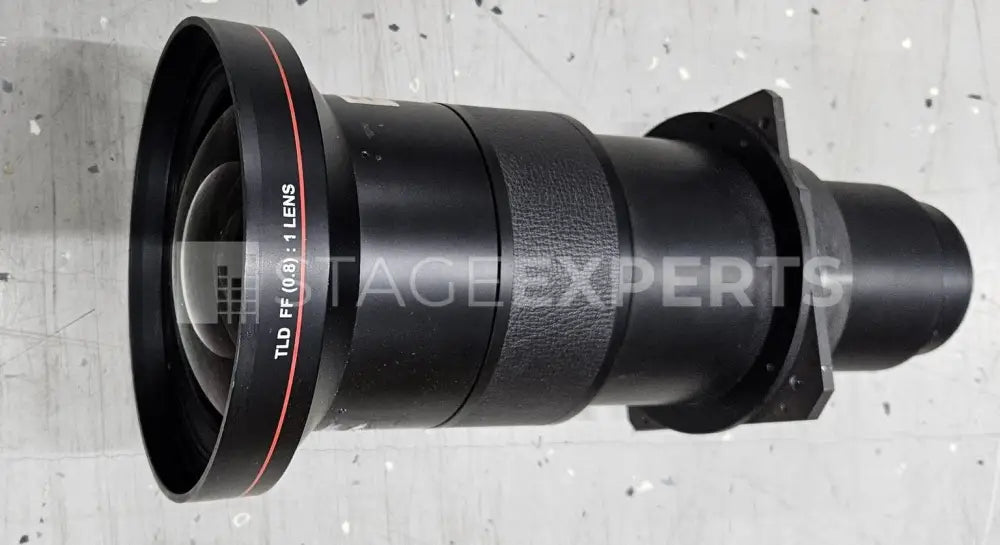 Barco TLD FF 0.8:1 Lens – Short‑throw Projector Lens with Case