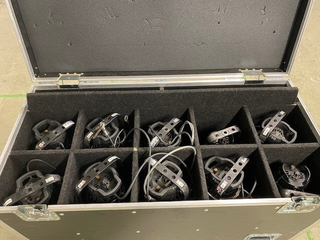 ETC Source Four 750 – 10-pack with case and mixed lenses