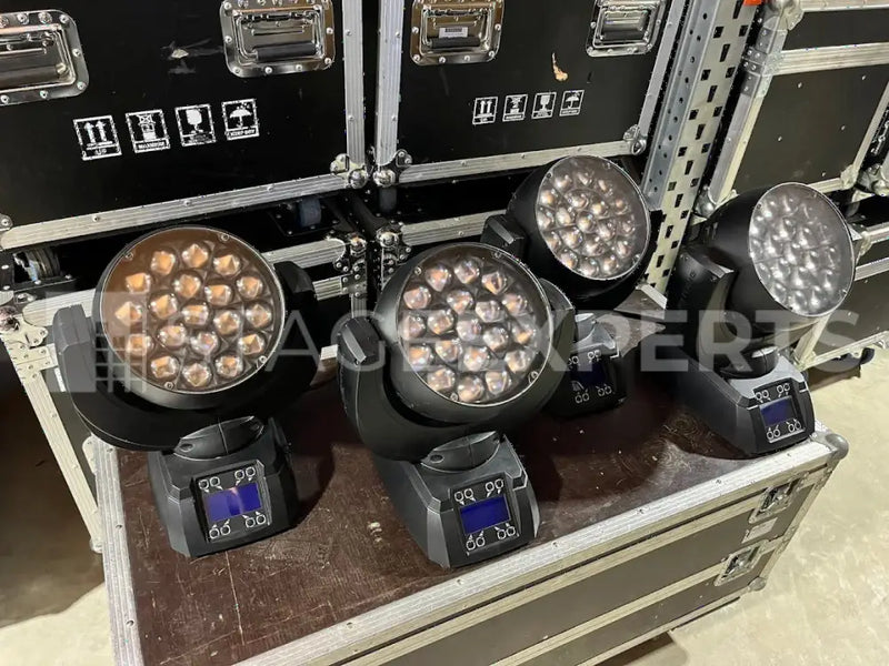 JB-Lighting Sparx 7 Wash Heads 4x with Case | Stage Experts
