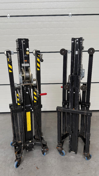 VMB TL-054 Fork Lifts – Set of 2 Telescopic Stands