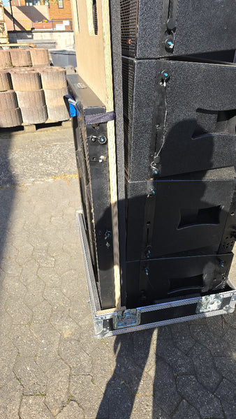 LAX AT312‑V2 Line Array 12‑Piece Set with Amp & Cabling