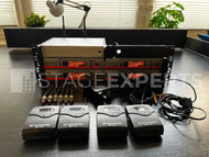 Sennheiser EW100 G3 1G8 4‑way Set with Active Splitter
