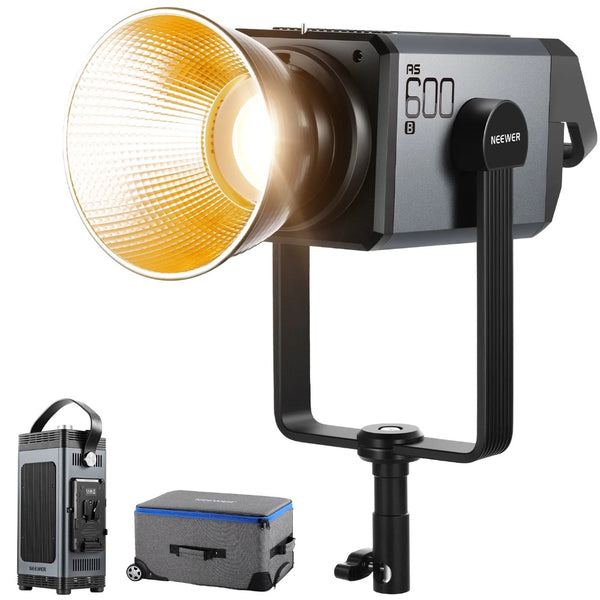 Neewer AS600B 600W COB Bi-Colour Video Light, Bowens Mount