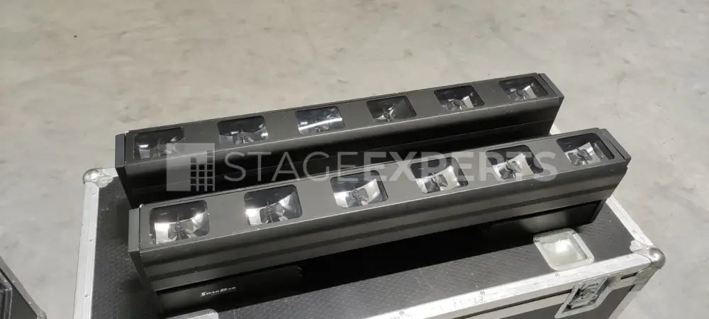 Clay Paky SharBar Set of 6 with Flight Case and Hardware