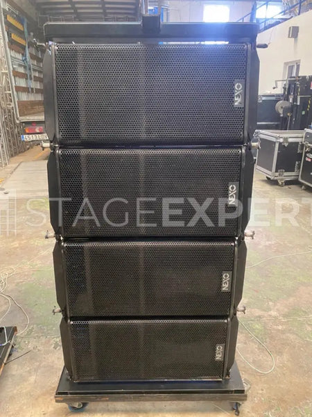 Nexo GEO S12 System: S1210/S1230, CD18 Subs + NXAMP 4x4