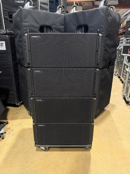 TW AUDiO VERA36 Line Array System with Powersoft X8 Amps