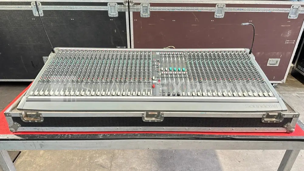 Soundcraft SM12 Analogue Monitor Console with Accessories