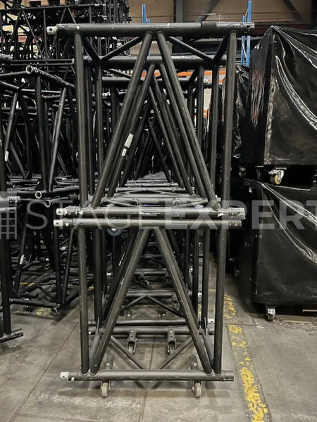 Expotruss X4K-100 1000mm Black 4-Point Truss Section
