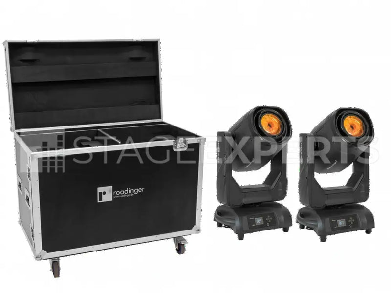 FUTURELIGHT IP PLH-420 Set: 2x Hybrid Moving Heads + Case