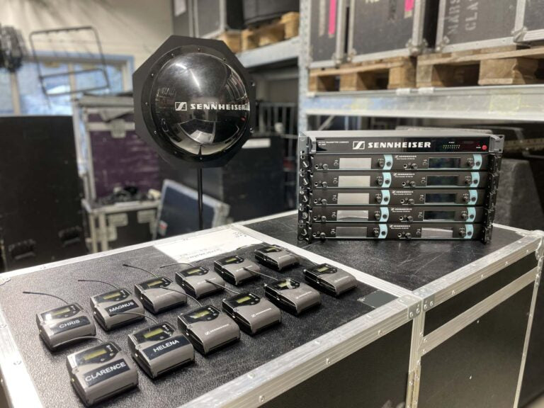 Sennheiser 2000 IEM Package – 5 TX, 12 RX, AC3000, A5000-CP