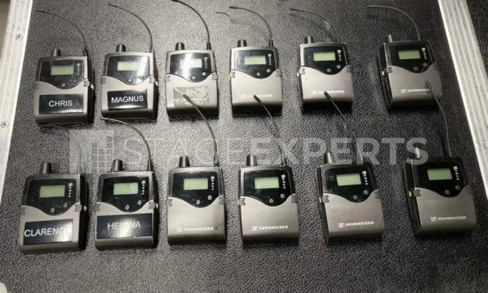 Sennheiser 2000 IEM Package: 5 TX, 12 RX, AC3000, A5000-CP