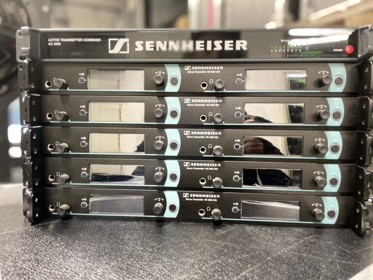Sennheiser 2000 IEM Package – 5 TX, 12 RX, AC3000, A5000-CP