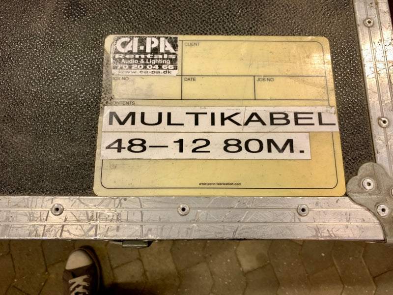 SE Misc 80m 48‑Channel Audio Multicore Cable for Live Sound