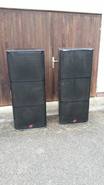 Apogee 2 Lautsprecher Artist 8000 und zugehöriger Prozessor