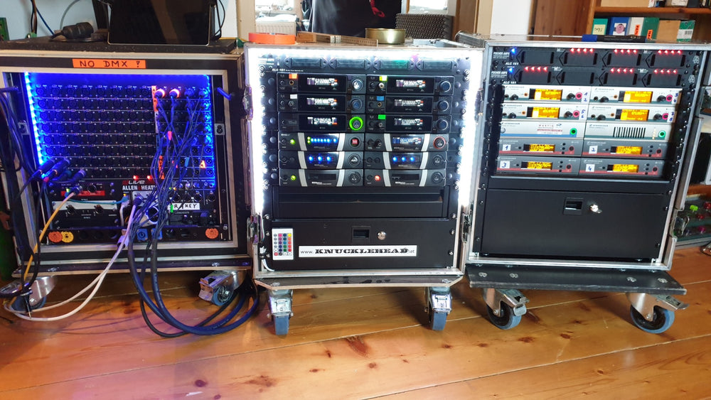 AKG IVM In-Ear Rack – 6 Wireless IEM Systems, Prewired