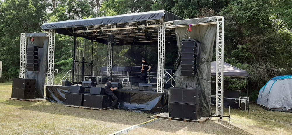 dBTechnologies & RCF Used Speaker Bundle with Cases