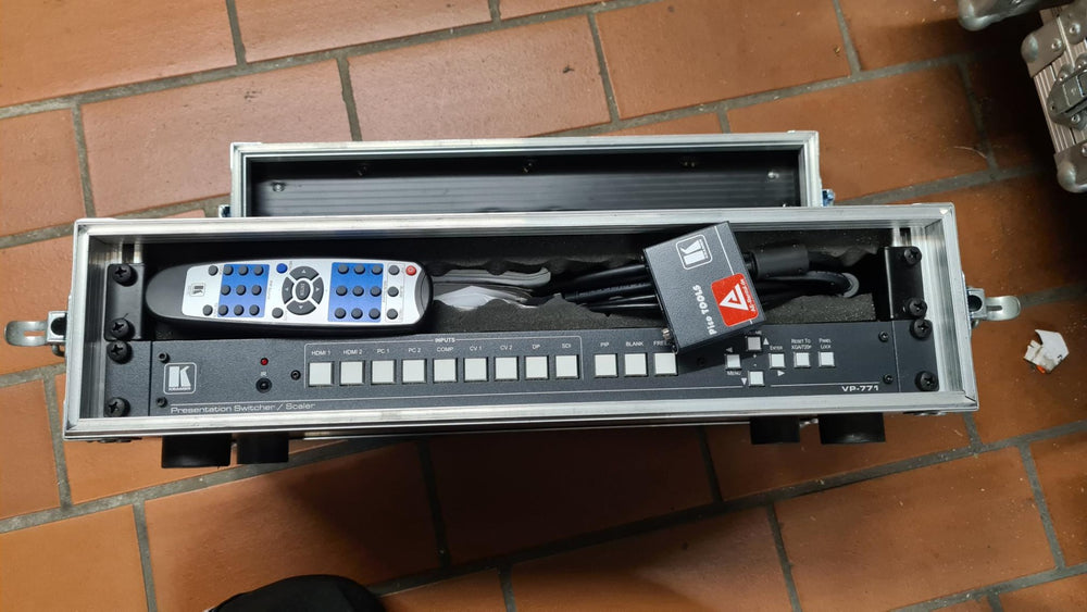 Kramer VP-771 Switcher/Scaler + Pico Tools HDMI Extender