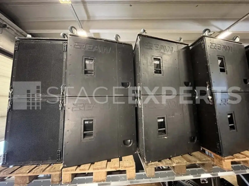 EAW KF750/755/SB750 18‑Cabinet Point‑Source System Tour Rig