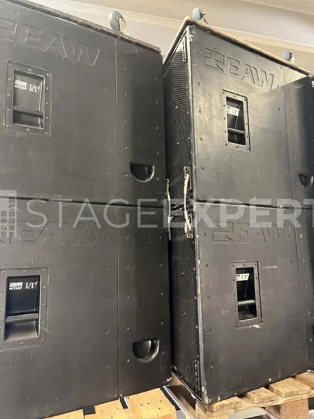 EAW KF750/755/SB750 18‑Cabinet Point‑Source System Tour Rig