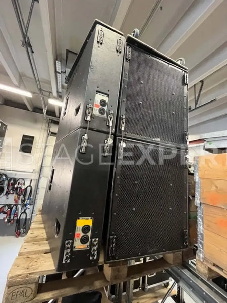 EAW KF750/755/SB750 18‑Cabinet Point‑Source System Tour Rig