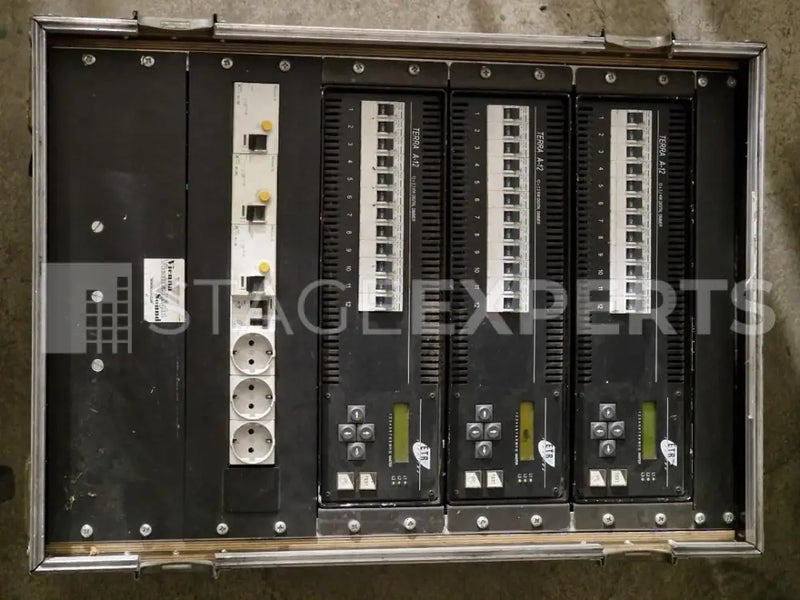 Elektron TERRA A-12 Dimmer Set – 3x 12ch 2.3 kW + Case