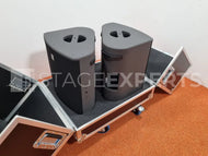 123customized Flight Case for L-Acoustics X12, Hinged Lid
