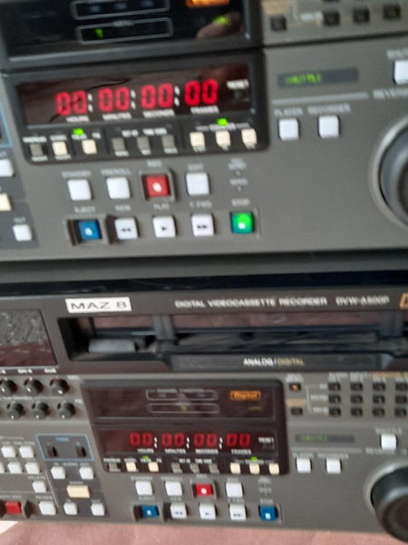 Sony DVW-A500 Digital Betacam VTR – Broadcast Studio Recorder
