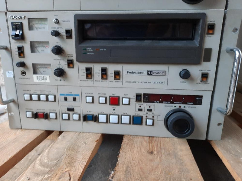 Sony BVU-800P U-matic PAL Professional VTR Recorder/Player