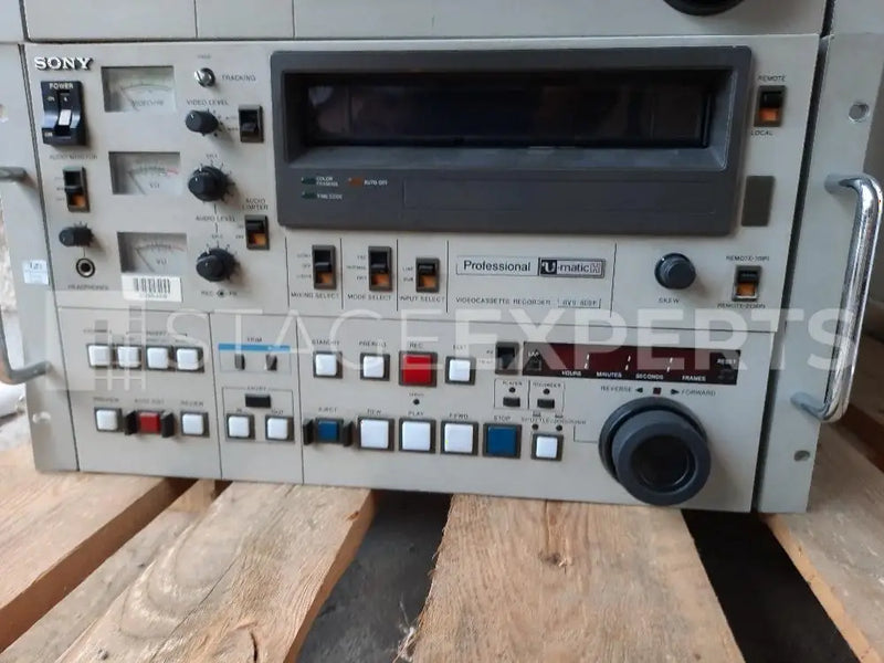 Sony BVU-800P U-matic PAL Professional VTR Recorder/Player