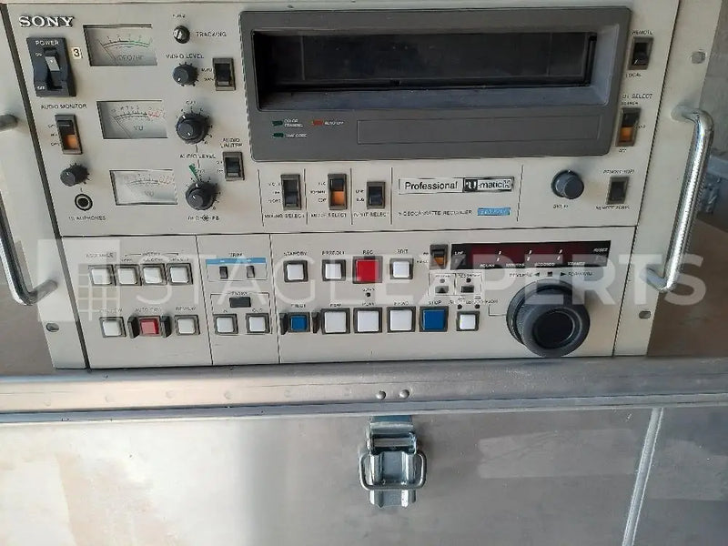 Sony BVU-820P U-matic VTR – Pro PAL Recorder for Archiving