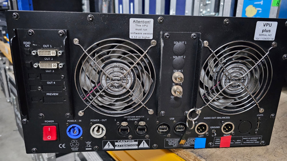 MA Lighting grandMA VPU Plus Video Processing Unit Media Server