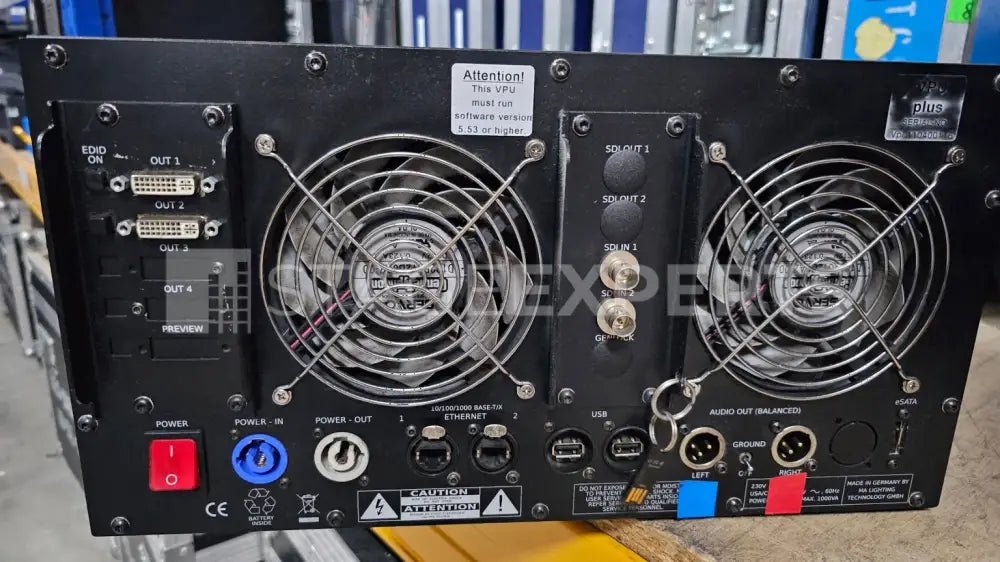 MA Lighting grandMA VPU Plus Video Processing Unit Media Server