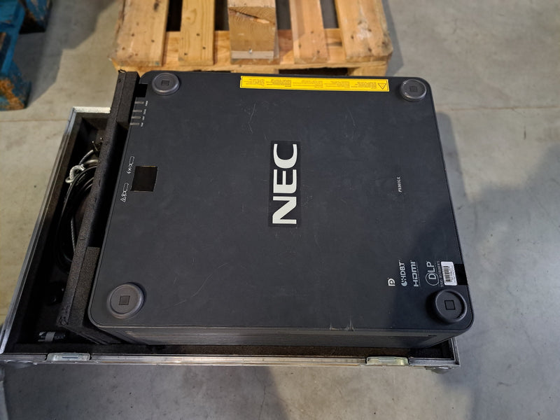 NEC PX803UL DLP Projector – 8,000 lumens with Flight Case