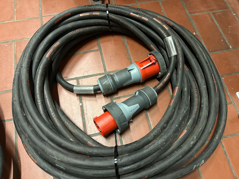 Mennekes Titanex 63A 5-pin Extension Leads Set – 2x30m + 18m