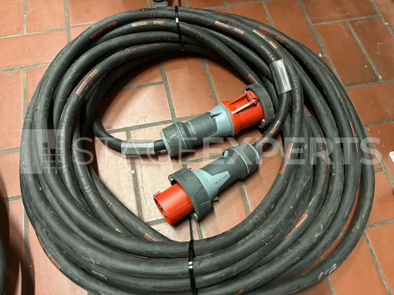 Mennekes Titanex 63A 5‑pin Leads Set: 2x30m + 18m