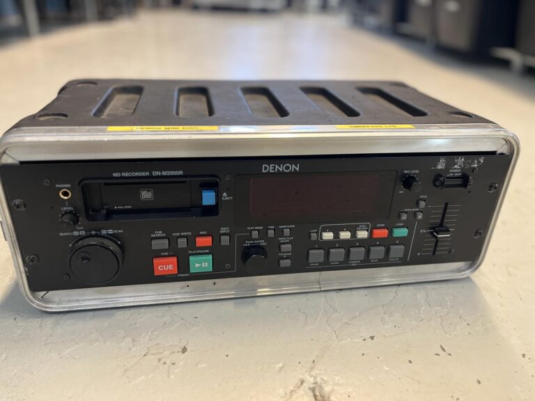 Denon MiniDisc Player with Hot Play Buttons | Pro Playback