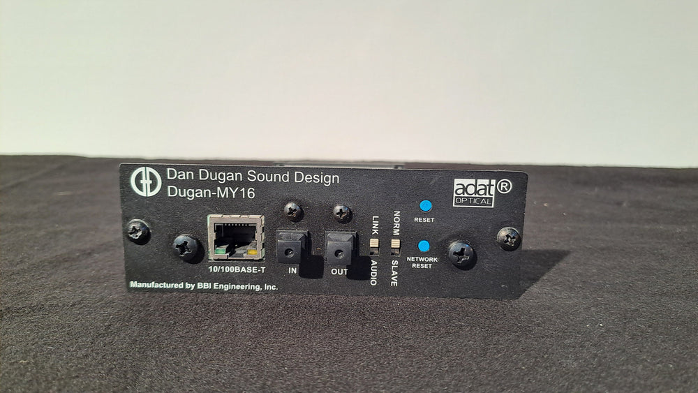 Dan Dugan Sound Design Dugan-MY16 Auto Mixing Controller