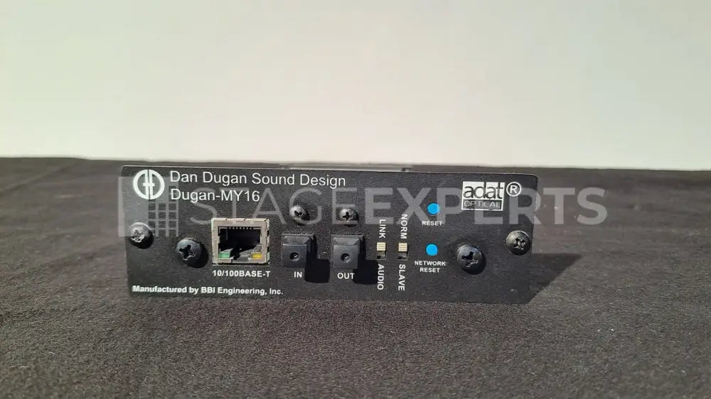 Dan Dugan Dugan‑MY16 Auto Mixing Controller for Yamaha