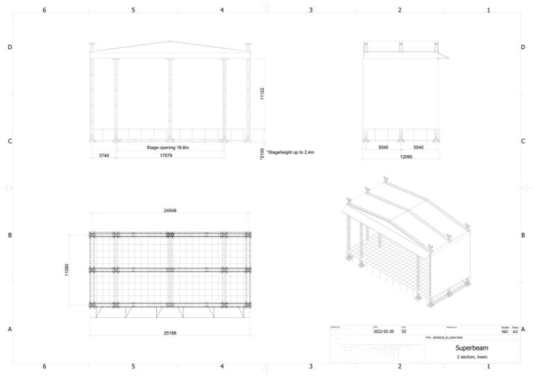 Slick Superbeam Roof System – High‑Capacity Truss Structure