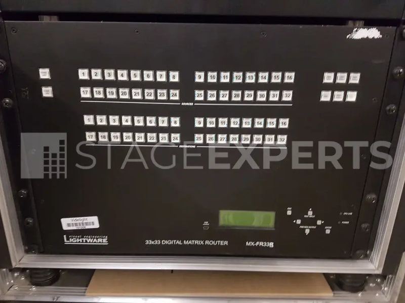 Lightware MX-FR33R 33x33 Digital Matrix Router | HDCP