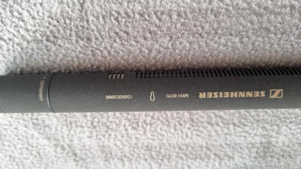 Sennheiser MKH 8070 Shotgun Microphone + Rycote Protection
