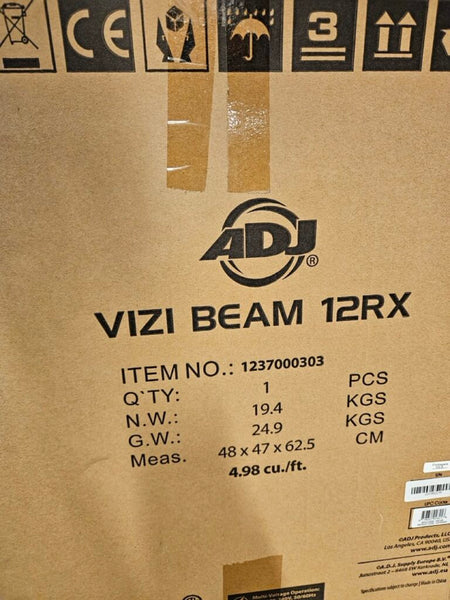ADJ Vizi Beam 12RX 16-Pack Moving Heads – Stage Experts