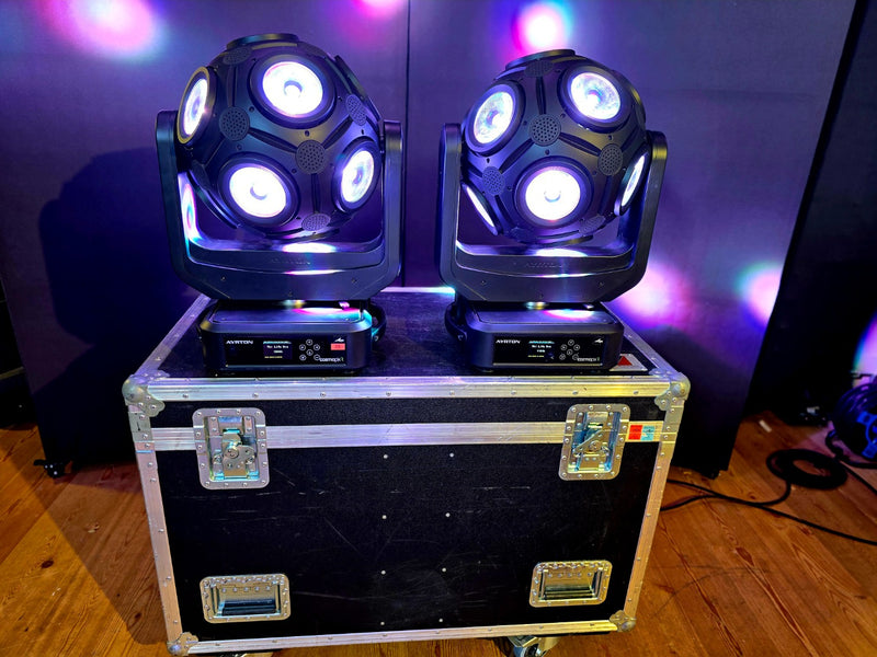 Ayrton CosmoPix-R moving beam with 12x60W RGBW LEDs, 4.5° beam