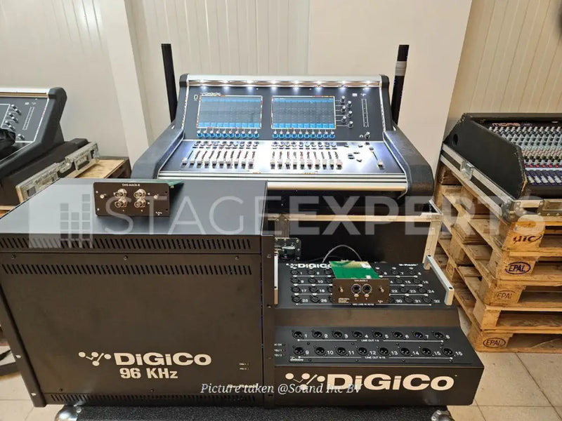 DiGiCo S21+ Digital Console with Flip Case | Stage Experts