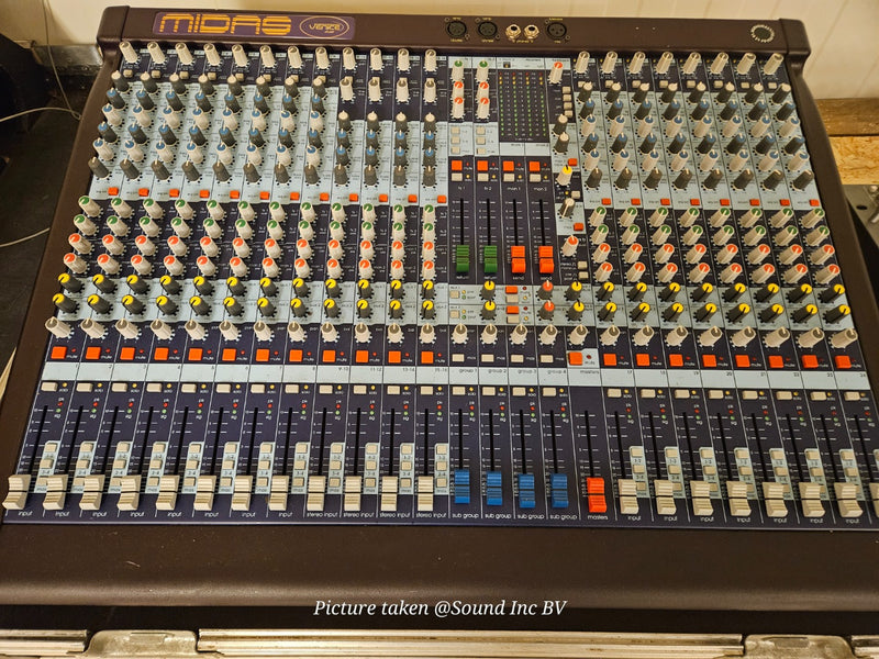Midas Venice 240 Analogue Mixer with Flight Case – 24‑Channel