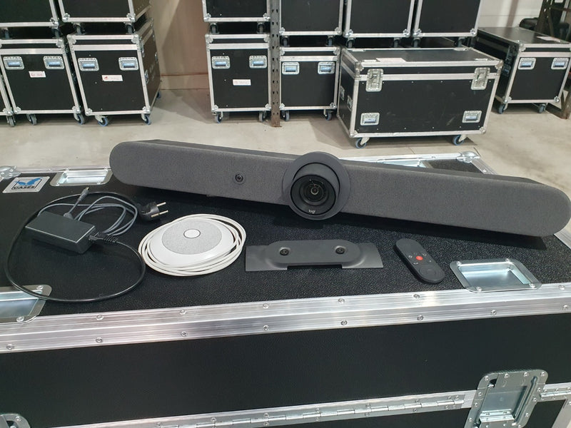 Logitech Rally Bar with Rally Mic Pod – Video Conferencing