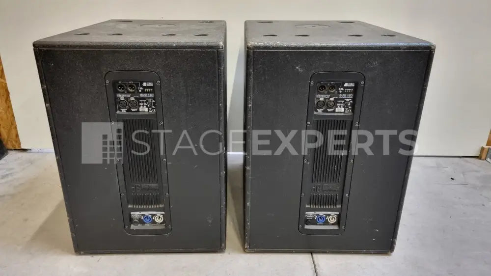 dB Technologies Sub 15D Pair 15-inch Active Subwoofers, 2 units