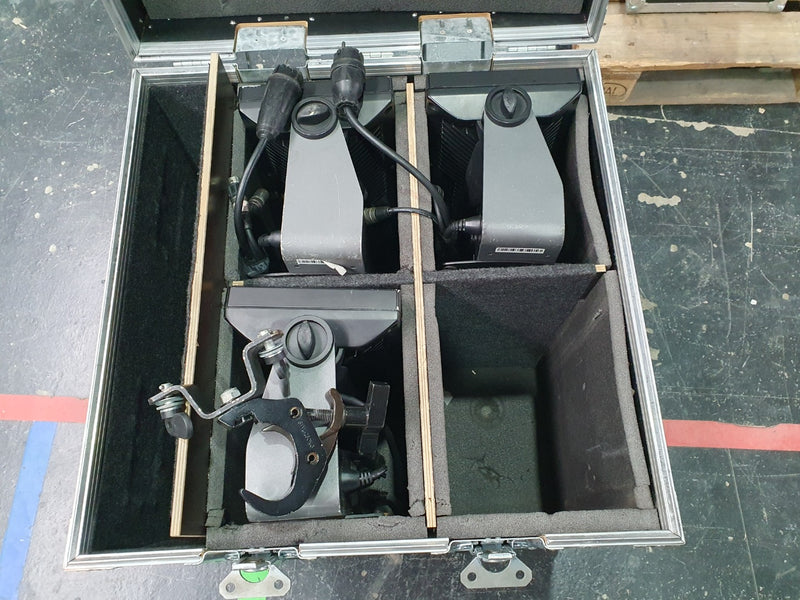 SGM P5 LED Floodlight 4x Set with Case & Barndoors